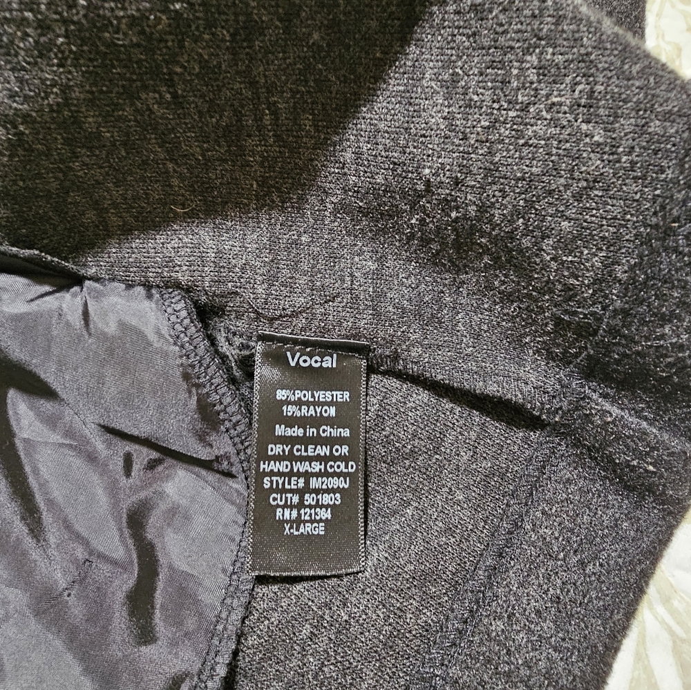 Volcal Charcoal Utility Jacket - Picture 3 of 10